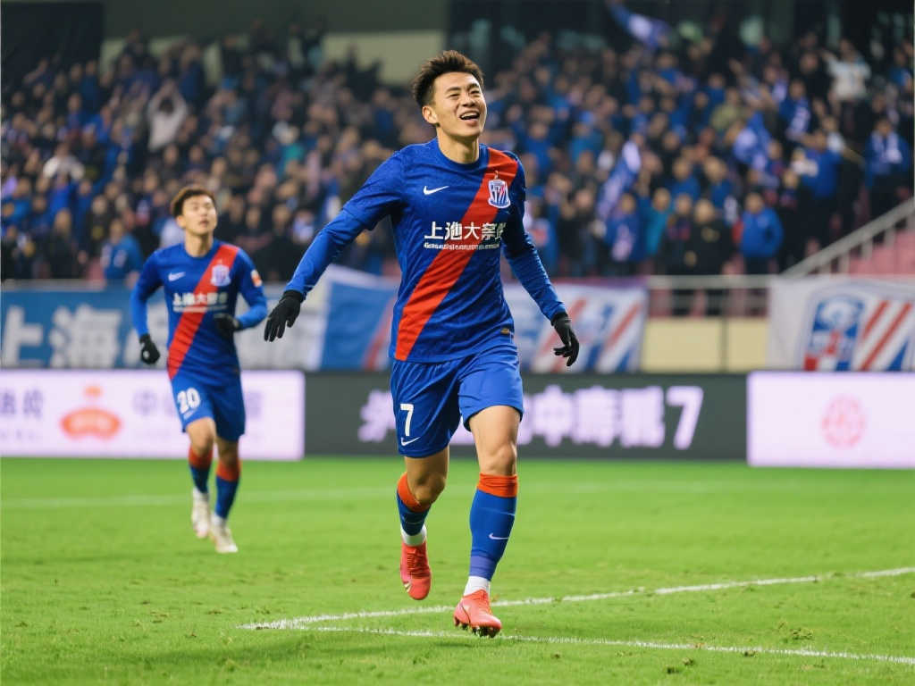 申花5分钟连入2球！米内罗终结34天进球荒，破门后激情挥拳三次