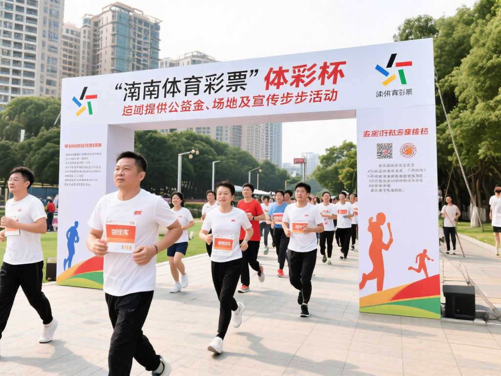 体彩助力全民健步走活动，公益融合健康理念